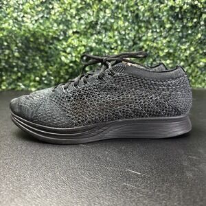 Nike Flyknit Racer Triple Black Shoes Men's Size 6.5 Sneakers
